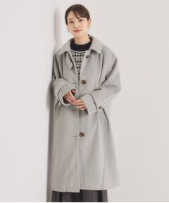 ITS'DEMO / イッツデモ ステンカラーコート | モッサ風ロングコート