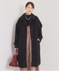 ITS'DEMO / イッツデモ ステンカラーコート | モッサ風ロングコート
