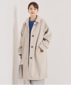 ITS'DEMO / イッツデモ ステンカラーコート | モッサ風ロングコート