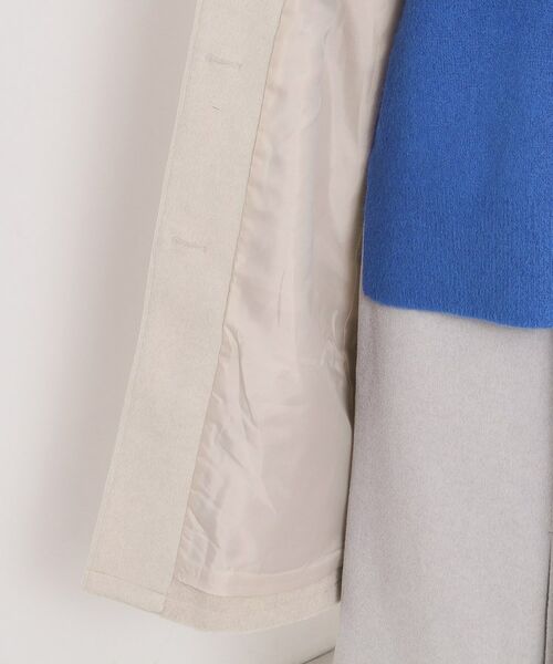 ITS'DEMO / イッツデモ ステンカラーコート | モッサ風ロングコート | 詳細11