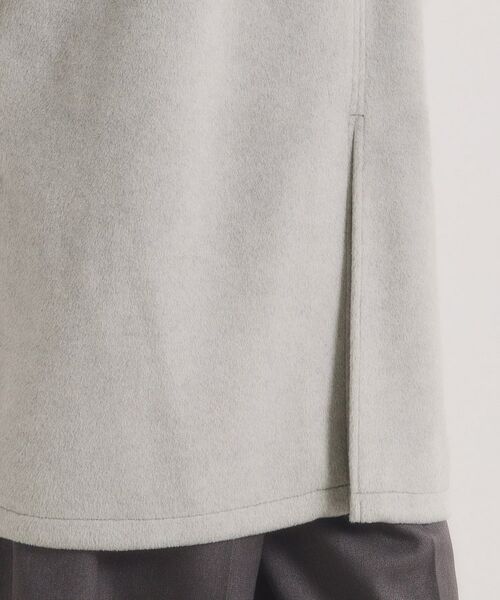 ITS'DEMO / イッツデモ ステンカラーコート | モッサ風ロングコート | 詳細25