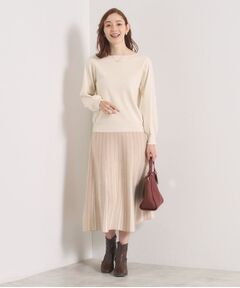 ITS'DEMO / イッツデモ セットアップ | 【手洗い可】フレアスカートニットセットアップ