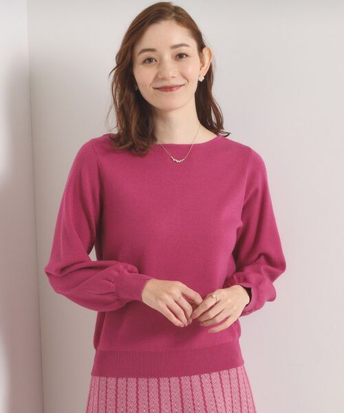 ITS'DEMO / イッツデモ セットアップ | 【手洗い可】フレアスカートニットセットアップ | 詳細10