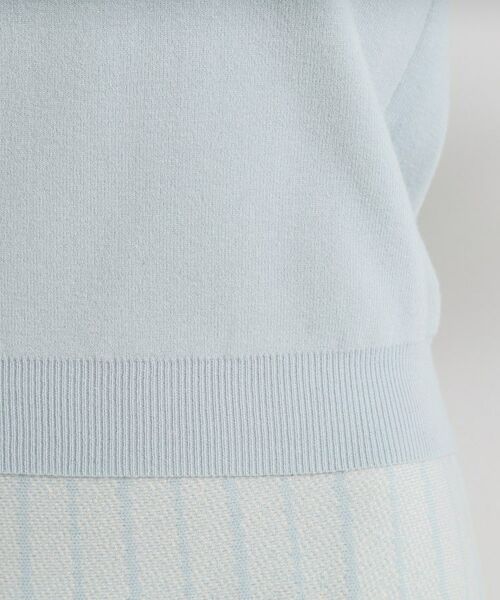 ITS'DEMO / イッツデモ セットアップ | 【手洗い可】フレアスカートニットセットアップ | 詳細24