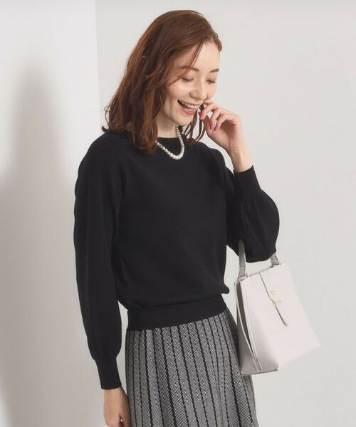 ITS'DEMO / イッツデモ セットアップ | 【手洗い可】フレアスカートニットセットアップ | 詳細6