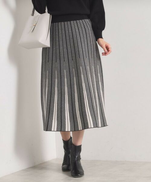 ITS'DEMO / イッツデモ セットアップ | 【手洗い可】フレアスカートニットセットアップ | 詳細7