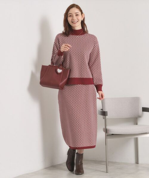 ITS'DEMO / イッツデモ セットアップ | 【手洗い可】タイトスカートニットセットアップ | 詳細15