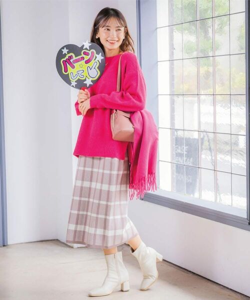 ITS'DEMO / イッツデモ セットアップ | 【手洗い可】タイトスカートニットセットアップ | 詳細2