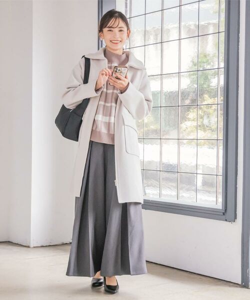 ITS'DEMO / イッツデモ セットアップ | 【手洗い可】タイトスカートニットセットアップ | 詳細3