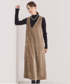 ITS'DEMO / イッツデモ ロング・マキシ丈ワンピース | 【手洗い可】ベロアジャンスカ