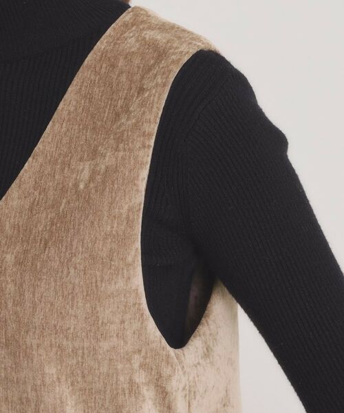 ITS'DEMO / イッツデモ ロング・マキシ丈ワンピース | 【手洗い可】ベロアジャンスカ | 詳細17