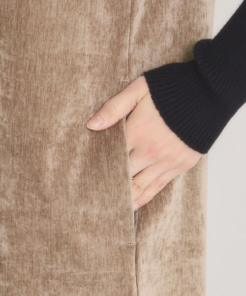 ITS'DEMO / イッツデモ ロング・マキシ丈ワンピース | 【手洗い可】ベロアジャンスカ | 詳細18