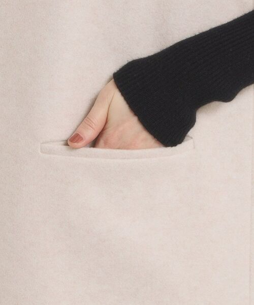 ITS'DEMO / イッツデモ ミニ丈・ひざ丈ワンピース | 【洗濯機OK】カットメルトンジャンスカ | 詳細19