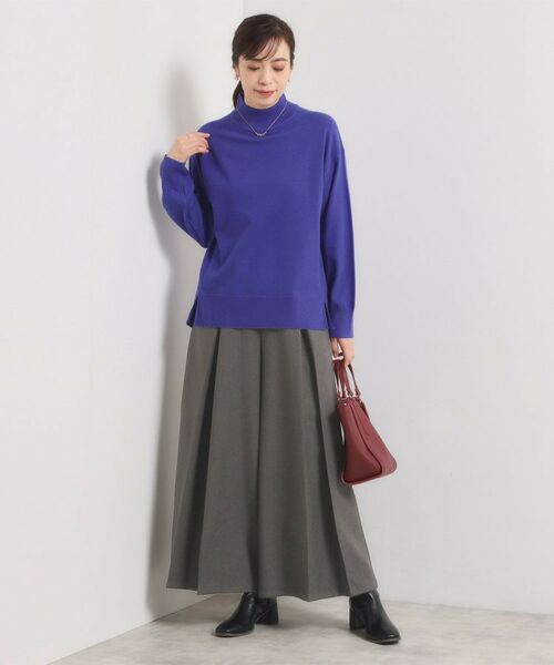 ITS'DEMO / イッツデモ パンツ | 【手洗い可】ツイルタックワイドパンツ | 詳細11