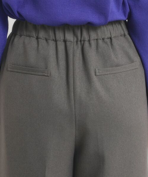 ITS'DEMO / イッツデモ パンツ | 【手洗い可】ツイルタックワイドパンツ | 詳細18
