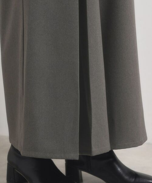 ITS'DEMO / イッツデモ パンツ | 【手洗い可】ツイルタックワイドパンツ | 詳細19