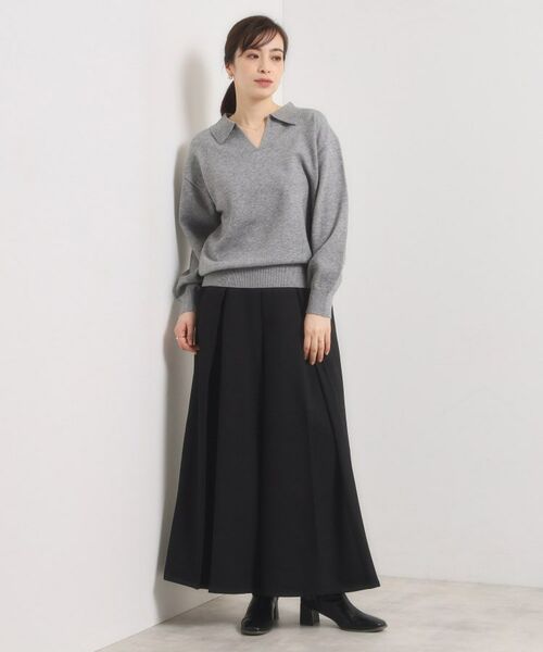 ITS'DEMO / イッツデモ パンツ | 【手洗い可】ツイルタックワイドパンツ | 詳細3