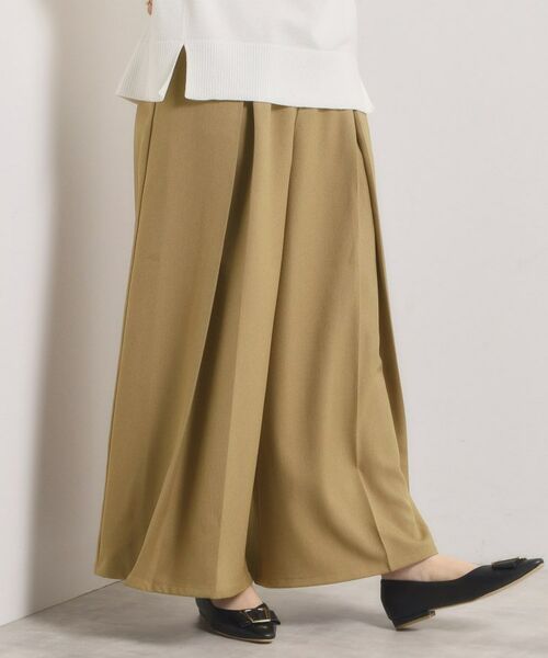 ITS'DEMO / イッツデモ パンツ | 【手洗い可】ツイルタックワイドパンツ | 詳細6