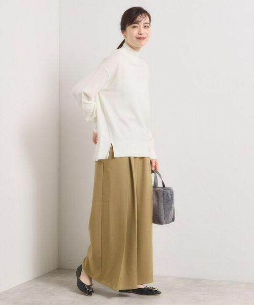 ITS'DEMO / イッツデモ パンツ | 【手洗い可】ツイルタックワイドパンツ | 詳細8