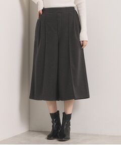 ITS'DEMO / イッツデモ ショート・ハーフ・半端丈パンツ | 【洗濯機OK】カットメルトンキュロット