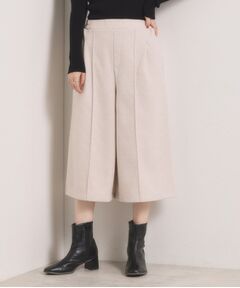 ITS'DEMO / イッツデモ ショート・ハーフ・半端丈パンツ | 【洗濯機OK】カットメルトンキュロット