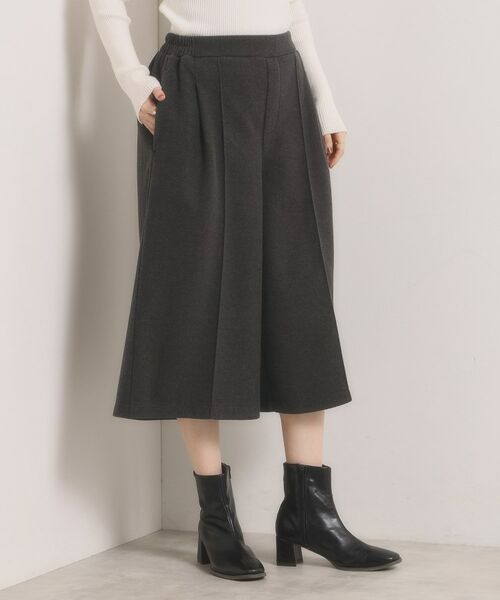 ITS'DEMO / イッツデモ ショート・ハーフ・半端丈パンツ | 【洗濯機OK】カットメルトンキュロット | 詳細1