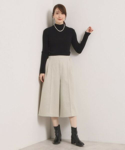 ITS'DEMO / イッツデモ ショート・ハーフ・半端丈パンツ | 【洗濯機OK】カットメルトンキュロット | 詳細10