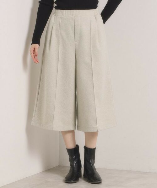 ITS'DEMO / イッツデモ ショート・ハーフ・半端丈パンツ | 【洗濯機OK】カットメルトンキュロット | 詳細13