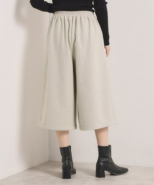 ITS'DEMO / イッツデモ ショート・ハーフ・半端丈パンツ | 【洗濯機OK】カットメルトンキュロット | 詳細15