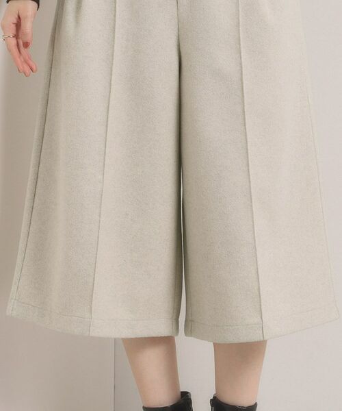ITS'DEMO / イッツデモ ショート・ハーフ・半端丈パンツ | 【洗濯機OK】カットメルトンキュロット | 詳細19