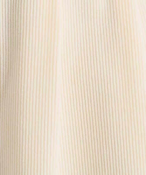 ITS'DEMO / イッツデモ パンツ | 【洗濯機OK／ウエストゴム】コーデュロイワイドパンツ | 詳細4