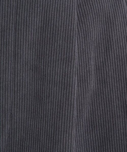 ITS'DEMO / イッツデモ パンツ | 【洗濯機OK／ウエストゴム】コーデュロイワイドパンツ | 詳細8