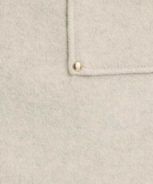 ITS'DEMO / イッツデモ スカート | 【洗濯機OK】カットメルトンタイトスカート | 詳細7