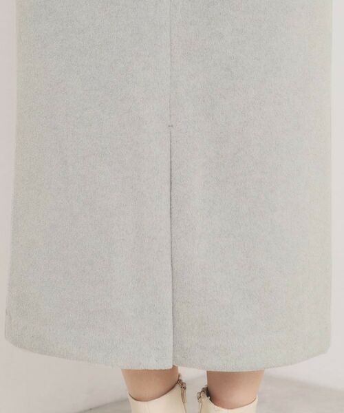 ITS'DEMO / イッツデモ ロング・マキシ丈スカート | 【ウエストゴム】シャギーモッサタイトスカート | 詳細19