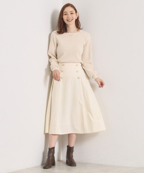 ITS'DEMO / イッツデモ スカート | 【洗濯機OK／ウエストゴム】コーデュロイスカート | 詳細3