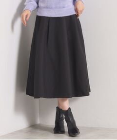 ITS'DEMO / イッツデモ ロング・マキシ丈スカート | 【手洗い可／ウエストゴム】千鳥ジャカードスカート