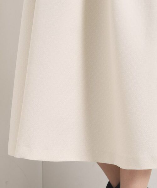 ITS'DEMO / イッツデモ ロング・マキシ丈スカート | 【手洗い可／ウエストゴム】千鳥ジャカードスカート | 詳細18