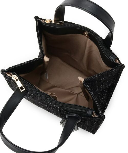 ITS'DEMO / イッツデモ トートバッグ | ツイードタッセルミニトート | 詳細13