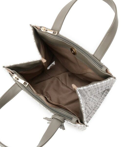 ITS'DEMO / イッツデモ トートバッグ | ツイードタッセルミニトート | 詳細14