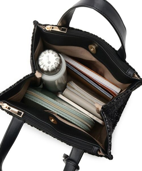 ITS'DEMO / イッツデモ トートバッグ | ツイードタッセルミニトート | 詳細16