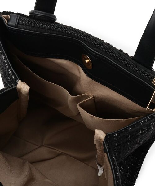 ITS'DEMO / イッツデモ トートバッグ | ツイードタッセルミニトート | 詳細18