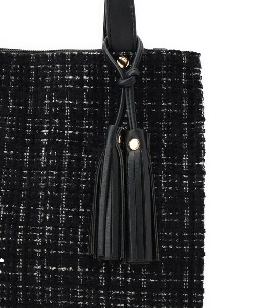 ITS'DEMO / イッツデモ トートバッグ | ツイードタッセルミニトート | 詳細19