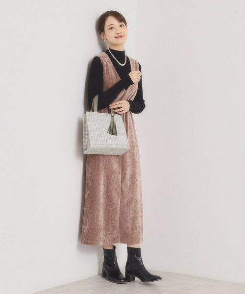 ITS'DEMO / イッツデモ トートバッグ | ツイードタッセルミニトート | 詳細2