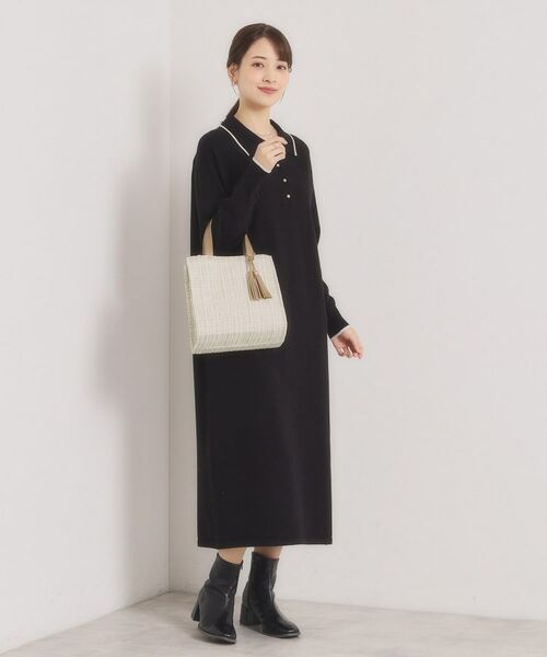 ITS'DEMO / イッツデモ トートバッグ | ツイードタッセルミニトート | 詳細4