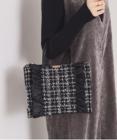 ITS'DEMO / イッツデモ トートバッグ | フリルツイードミニトート