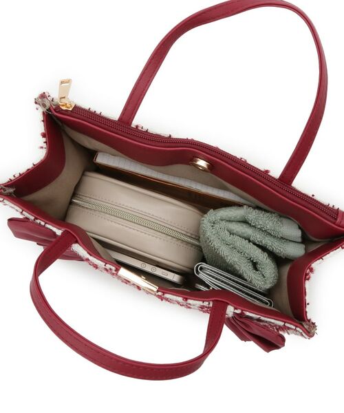 ITS'DEMO / イッツデモ トートバッグ | フリルツイードミニトート | 詳細16