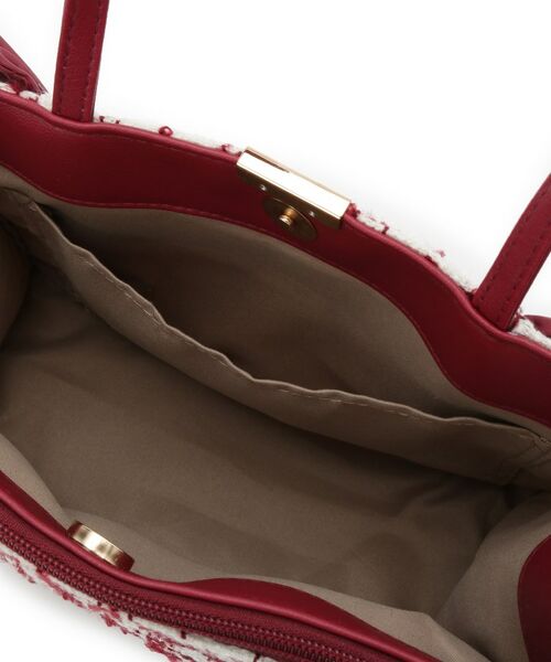 ITS'DEMO / イッツデモ トートバッグ | フリルツイードミニトート | 詳細17