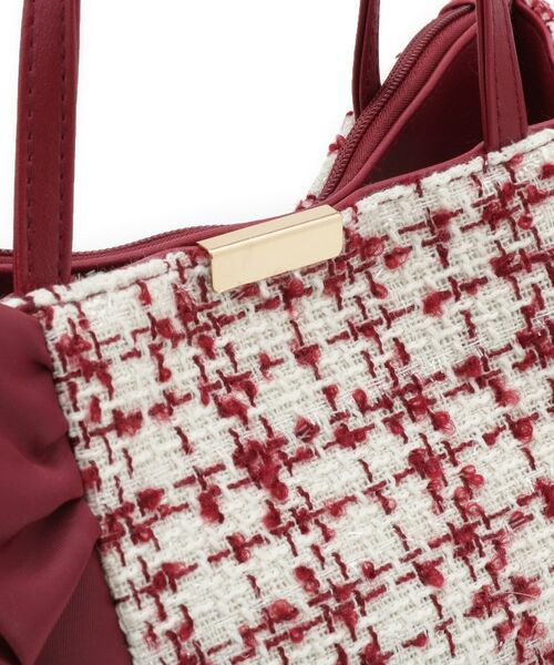 ITS'DEMO / イッツデモ トートバッグ | フリルツイードミニトート | 詳細20