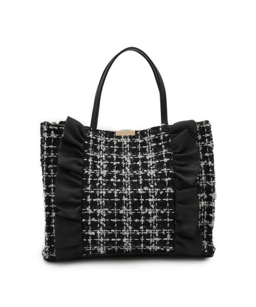 ITS'DEMO / イッツデモ トートバッグ | フリルツイードミニトート | 詳細8