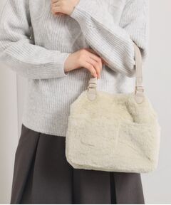 ITS'DEMO / イッツデモ トートバッグ | 【2WAY】両あおりフェイクファートート